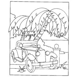 Dessin à colorier: Voiture / Automobile (Transport) #146535 - Coloriages à Imprimer Gratuits