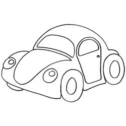 Dessin à colorier: Voiture / Automobile (Transport) #146551 - Coloriages à Imprimer Gratuits