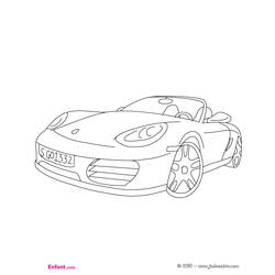 Dessin à colorier: Voiture / Automobile (Transport) #146657 - Coloriages à Imprimer Gratuits