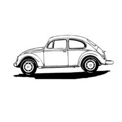 Dessin à colorier: Voiture / Automobile (Transport) #146664 - Coloriages à Imprimer Gratuits