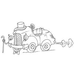 Dessin à colorier: Voiture / Automobile (Transport) #146678 - Coloriages à Imprimer Gratuits