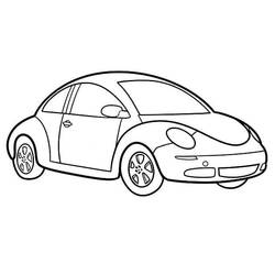 Coloriage Voiture / Automobile (Transport) #176563 à imprimer et colorier