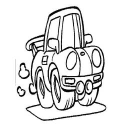 Coloriage Voiture / Automobile (Transport) #176564 à imprimer et colorier
