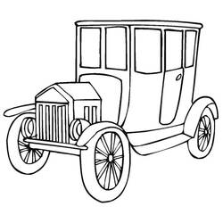 Coloriage Voiture / Automobile (Transport) #176567 à imprimer et colorier