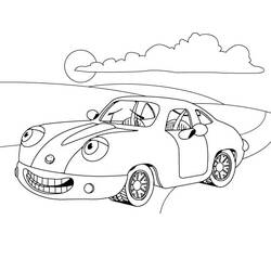 Coloriage Voiture / Automobile (Transport) #176580 à imprimer et colorier