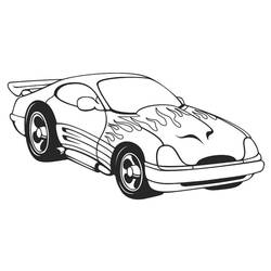 Coloriage Voiture / Automobile (Transport) #176584 à imprimer et colorier