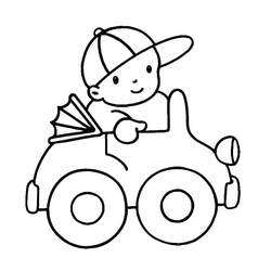 Coloriage Voiture / Automobile (Transport) #176588 à imprimer et colorier