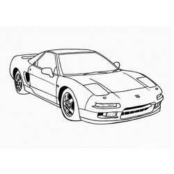 Coloriage Voiture / Automobile (Transport) #176591 à imprimer et colorier