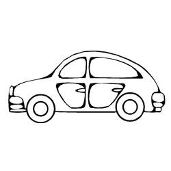 Coloriage Voiture / Automobile (Transport) #176592 à imprimer et colorier