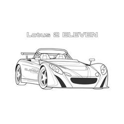 Coloriage Voiture de course (Transport) #183284 à imprimer et colorier