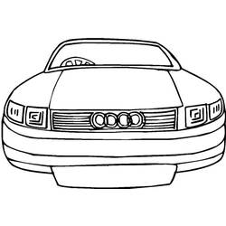 Dessin à colorier: Voiture sport / tuning (Transport) #147068 - Coloriages à Imprimer Gratuits