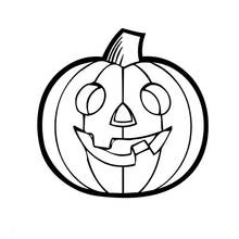 Coloriage imprimable Citrouille (Alimentation et Nutrition) #166818 à colorier gratuitement