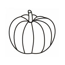 Coloriage imprimable Citrouille (Alimentation et Nutrition) #166832 à colorier gratuitement