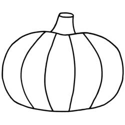 Coloriage gratuit Citrouille (Alimentation et Nutrition) #167064 à colorier aux crayons