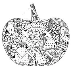 Coloriage Citrouille (Alimentation et Nutrition) #212153 à imprimer et colorier Coloriage Citrouille (Alimentation et Nutrition) #212153 à imprimer et colorier
