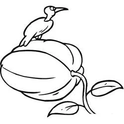 Coloriage imprimable Citrouille (Alimentation et Nutrition) #212190 à colorier gratuitement Coloriage imprimable Citrouille (Alimentation et Nutrition) #212190 à colorier gratuitement