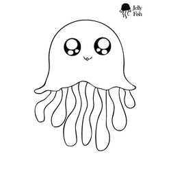 Méduse - Coloriages gratuits à imprimer