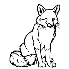 Renard - Coloriages gratuits à imprimer