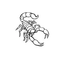 Scorpion - Coloriages gratuits à imprimer