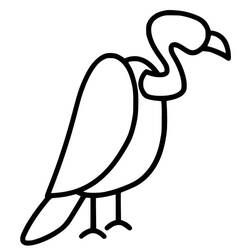 Vautour - Coloriages gratuits à imprimer