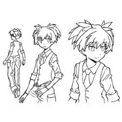 Assassination Classroom - Coloriages gratuits à imprimer