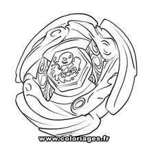Illustration au trait Beyblade (Animé et Manga) #46786 prête à colorier