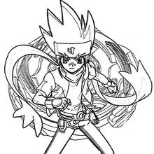 Coloriage gratuit Beyblade (Animé et Manga) #46947 à colorier aux crayons