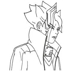 Boruto - Coloriages gratuits à imprimer