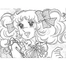Candy Candy - Coloriages gratuits à imprimer