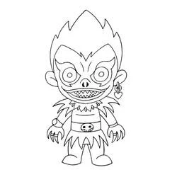 Death Note - Coloriages gratuits à imprimer