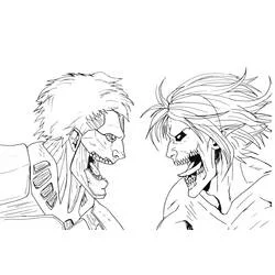 Eren Yeager - Coloriages gratuits à imprimer