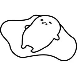 Dessin à colorier Gudetama (Animé et Manga) #186812, gratuit à imprimer