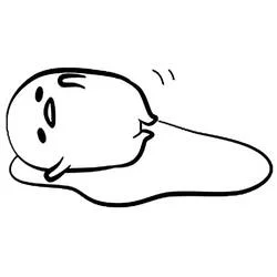 Coloriage gratuit Gudetama (Animé et Manga) #186818 à colorier aux crayons