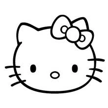 Coloriage Hello Kitty #36958 à imprimer et colorier
