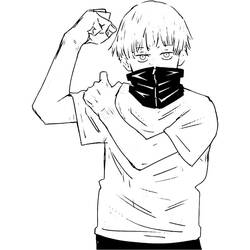 Coloriage Jujutsu Kaisen (Animé et Manga) #183218, dessin gratuit prêt à imprimer