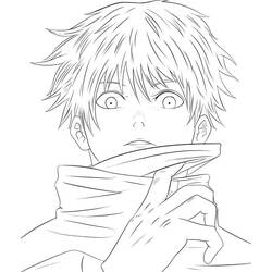 Coloriage gratuit Jujutsu Kaisen (Animé et Manga) #183233 à colorier aux crayons