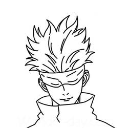 Coloriage à imprimer Jujutsu Kaisen (Animé et Manga) #183235 pour enfants et adultes