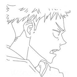 Page de coloriage Jujutsu Kaisen (Animé et Manga) #183242, gratuite à imprimer