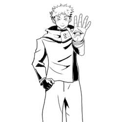 Coloriage Jujutsu Kaisen (Animé et Manga) #183245, dessin gratuit prêt à imprimer