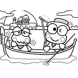 Keroppi - Coloriages gratuits à imprimer