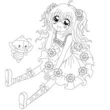 Joli coloriage Mangas (Animé et Manga) #42669, prêt à imprimer