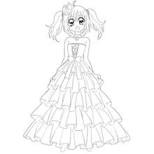 Dessin à colorier Mangas (Animé et Manga) #42671, gratuit à imprimer