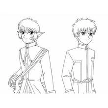 Dessin à colorier Mangas (Animé et Manga) #42735, gratuit à imprimer