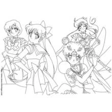 Coloriage gratuit Mangas (Animé et Manga) #42845 à colorier aux crayons