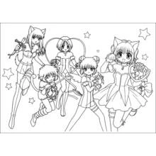 Mew Mew Power - Coloriages gratuits à imprimer