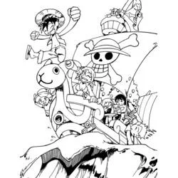 One Piece - Coloriages gratuits à imprimer