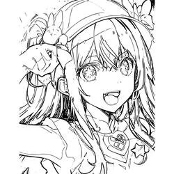 Illustration au trait Oshi no Ko (Animé et Manga) #217555 prête à colorier