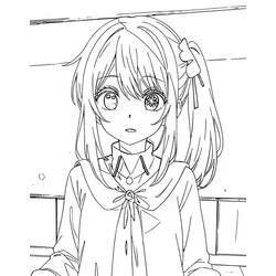Coloriage Oshi no Ko (Animé et Manga) #217562, dessin gratuit prêt à imprimer