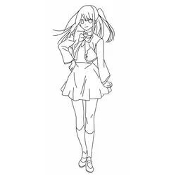 Coloriage gratuit Oshi no Ko (Animé et Manga) #217563 à colorier aux crayons