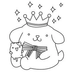 Pompompurin - Coloriages gratuits à imprimer